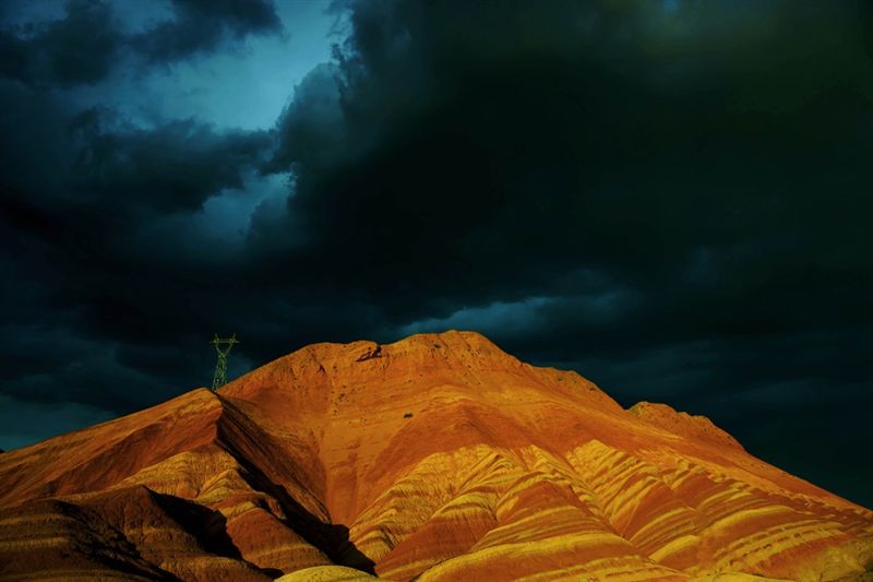 Цветные Китайские горы-самое красивое место