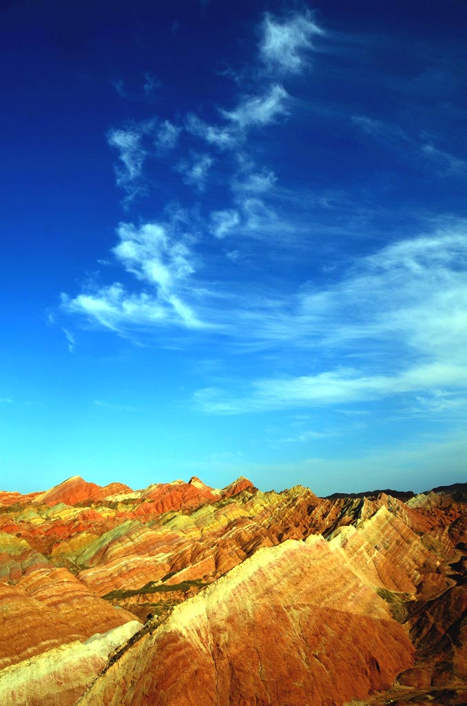 Цветные Китайские горы-самое красивое место